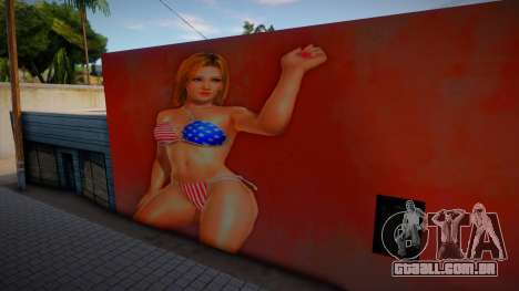 Mural Tina para GTA San Andreas