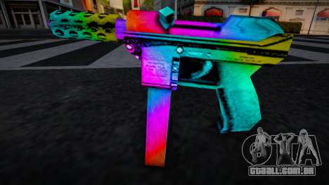 Tec9 Multicolor para GTA San Andreas