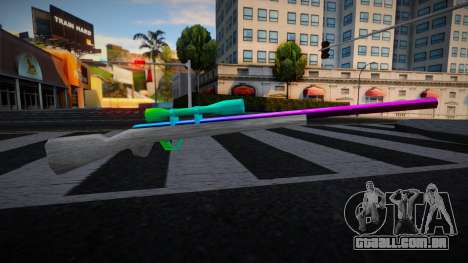 Sniper Multicolor para GTA San Andreas
