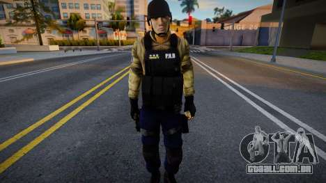 Policial da PNB ANTIGUA V2 para GTA San Andreas