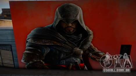 Ezio Auditore Mural v3 para GTA San Andreas