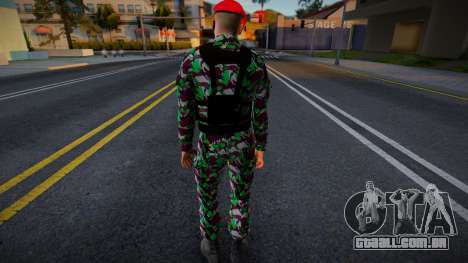 Soldado Indonésio V2 para GTA San Andreas