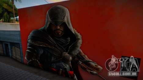 Ezio Auditore Mural v3 para GTA San Andreas