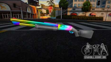 Chromegun Multicolor para GTA San Andreas