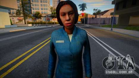 FeMale Citizen from Half-Life 2 v6 para GTA San Andreas