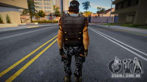 Guerrilha (Camo) da Fonte de Counter-Strike para GTA San Andreas