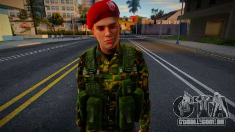 Paraquedista do exército venezuelano para GTA San Andreas