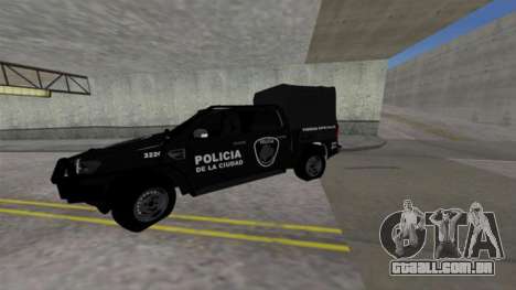 Ford Ranger Forças Espaciais Polícia Argentina para GTA San Andreas