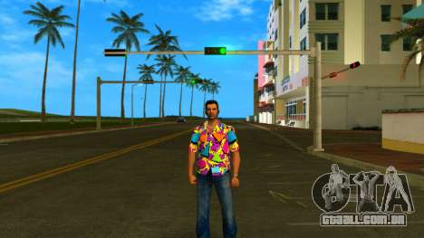 Camisa com padrões v6 para GTA Vice City