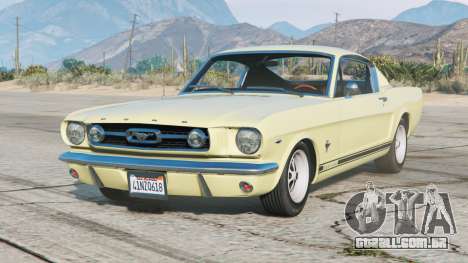 Ford Mustang GT Fastback 1965〡add-on
