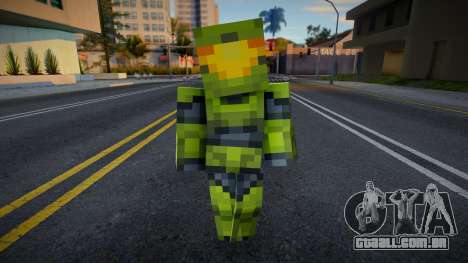 Steve Body Halo para GTA San Andreas