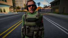 Soldado-de-soldado V3 para GTA San Andreas