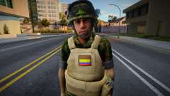 Ejército da Colômbia para GTA San Andreas