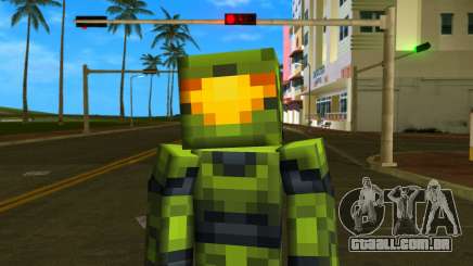 Steve Body Master Chief para GTA Vice City