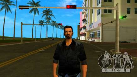 Tommy Mitch Biker para GTA Vice City