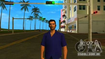 T-Shirt Ocean Blue para GTA Vice City