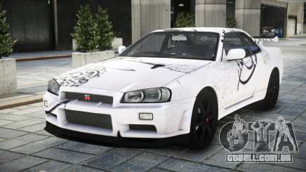 Nissan Skyline GT-R BNR34 S4 para GTA 4