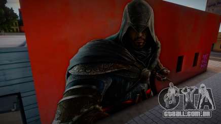 Ezio Auditore Mural v3 para GTA San Andreas