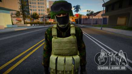 Fuzileiros navais do Exército da Bolívia V2 para GTA San Andreas