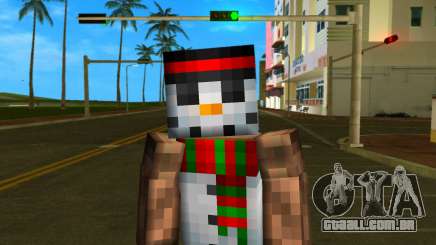 Steve Body Snegovik para GTA Vice City