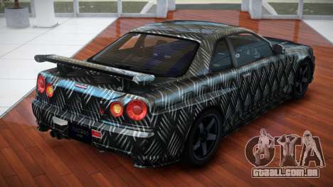 Nissan Skyline R34 GT-R V-Spec S9 para GTA 4