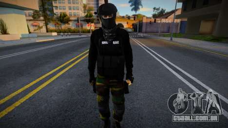 Soldado do DEL GAC V3 para GTA San Andreas