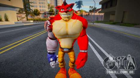 Crunch Bandicoot para GTA San Andreas