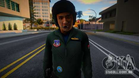 Policial de capacete 1 para GTA San Andreas