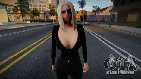 A Garota de Preto para GTA San Andreas