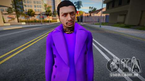 Pruple Skin v1 para GTA San Andreas