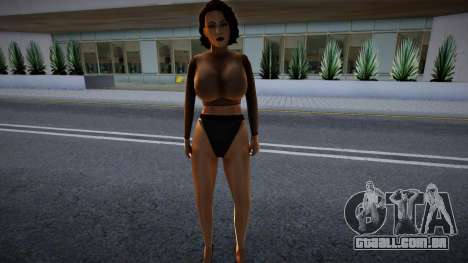 Mulher de cueca para GTA San Andreas