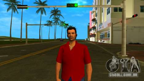 Tommy Camicia Bordeaux para GTA Vice City