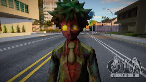 Izuku Midoriya do Meu Herói Academia Halloween para GTA San Andreas