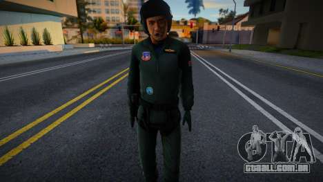 Policial de capacete 1 para GTA San Andreas