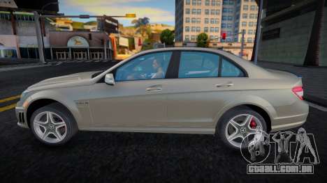 Mercedes-Benz C63 AMG W204 (Admiral) para GTA San Andreas