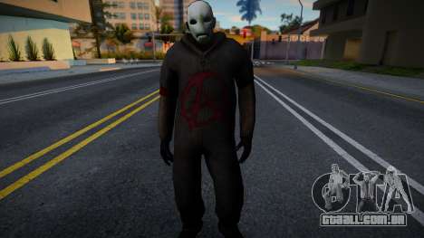 Anarky Thugs from Arkham Origins Mobile v2 para GTA San Andreas