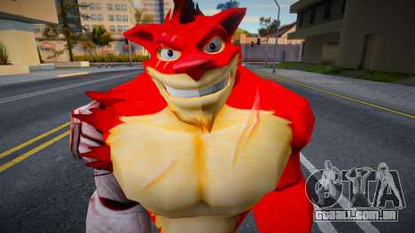 Crunch Bandicoot para GTA San Andreas