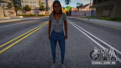 SA Style Girl v3 para GTA San Andreas