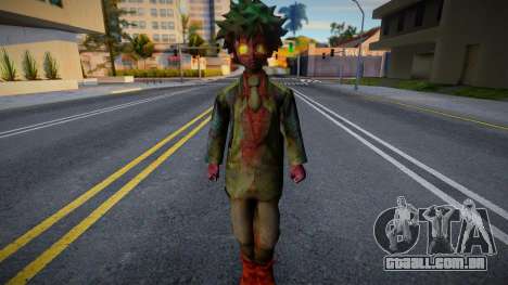 Izuku Midoriya do Meu Herói Academia Halloween para GTA San Andreas