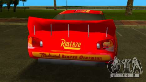 Lightning McQueen para GTA Vice City