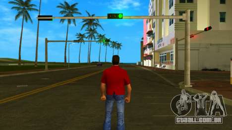 Tommy Camicia Bordeaux para GTA Vice City