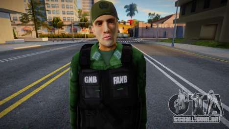 Venezuelan National Guard V2 para GTA San Andreas
