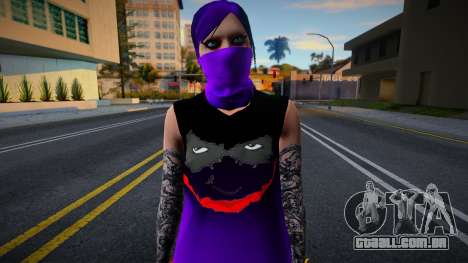 Garota fofa de GTA Online v2 para GTA San Andreas