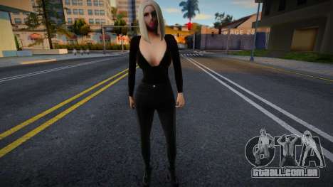 A Garota de Preto para GTA San Andreas