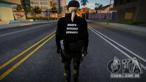 Soldado do DEL GAC V4 para GTA San Andreas