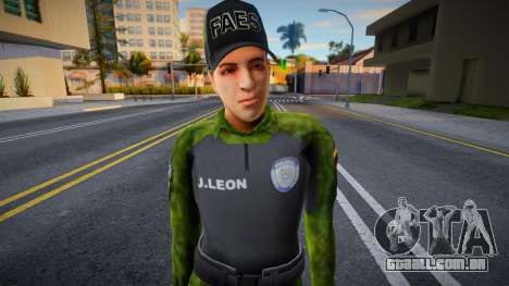 Soldado da FAES V1 para GTA San Andreas