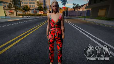 Garota à paisana v15 para GTA San Andreas