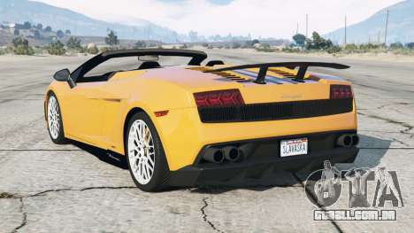 Lamborghini Gallardo Spyder Performante〡add-on