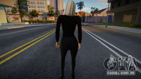 A Garota de Preto para GTA San Andreas