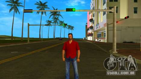 Tommy Camicia Bordeaux para GTA Vice City